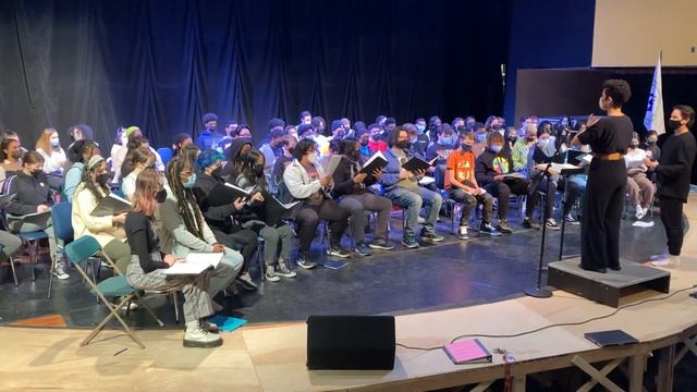 GAMP Concert Choir - Earth Song rehearsal смотреть онлайн