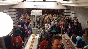 Коллапс на станции Парк Победы 9 мая