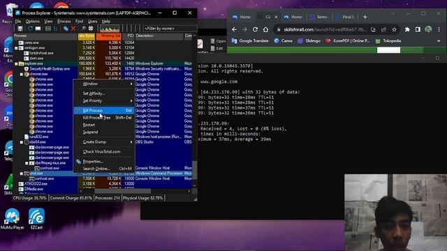 1.2.11 Lab - Exploring Processes, Threads, Handles, and Windows Registry смотреть онлайн