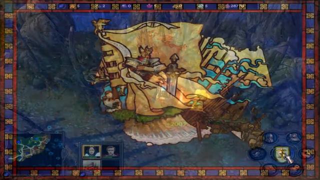 Прохождение Герои Меча и Магии 5 [ часть 5] Закат короля (2) смотреть онлайн