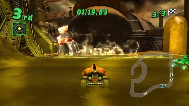 [Xbox 360] Ben 10: Galactic Racing - Galactic Gran Prix: Wet Wasteland Easy - Rath смотреть онлайн