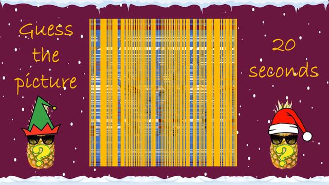 GUESS THE PICTURE GAME - CHRISTMAS Quiz  #1 : Mystery Photo Puzzle.