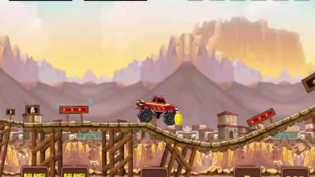 Monster Truck Madness Game Walkthrough смотреть онлайн