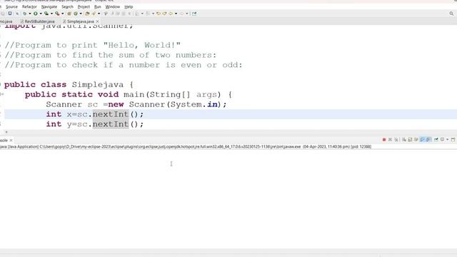 Simple programs in java смотреть онлайн