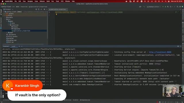 Spring Cloud Config Server and Spring Cloud Config Client смотреть онлайн