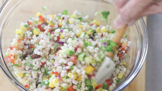 How to make Delicious Barley Salad || Summer Salad || Barley salad recipe смотреть онлайн