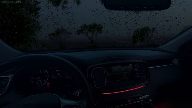 아늑한 차에서 듣는 빗소리, 휴식 및 진정, 스트레스해소, 백색소음 비오는소리ASMR смотреть онлайн