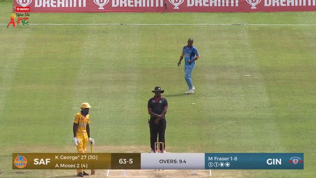 Dream11 Spice Isle T10 Cricket MATCH 34 - Saffron Strikers vs Ginger Generals June 11th, 2021