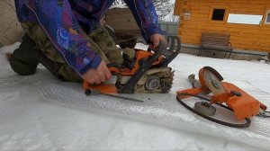 Собираем из бензопилы бензорез.