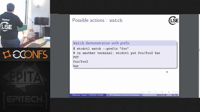 IP database and port redirection configuration using etcd - Maxence Caron Lasne (FR) смотреть онлайн