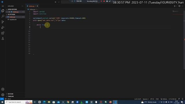 USART | DATA LOGGING IN PC WITH HELP OF PYTHON | PIC16F877A | MALAYALAM смотреть онлайн