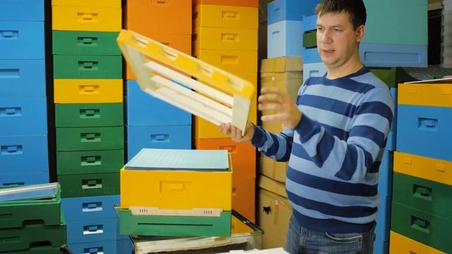 Кочевка пчел 10 рамочный улей ППУ Нижегородец смотреть онлайн