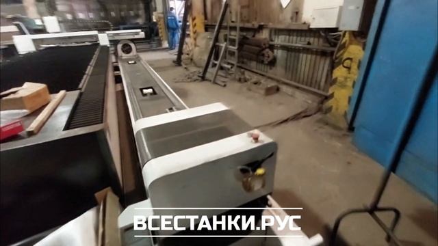 Монтаж станка лазерной резки XTLASER XTC-1560WT с источником лазера Raycus 6000Вт и труборезом смотреть онлайн