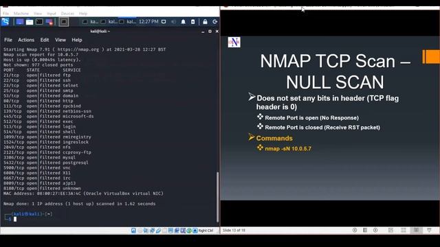Mastering NMAP - TCP UDP Nmap Scan Types смотреть онлайн