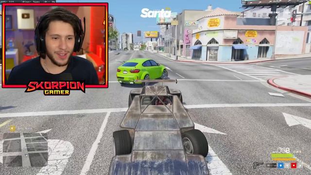 GTA RP - Irritando PLAYERS com CARRO RAMPA!! смотреть онлайн