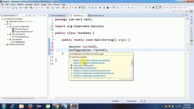 How to Develop Hibernate App to Save data in Oracle database? смотреть онлайн