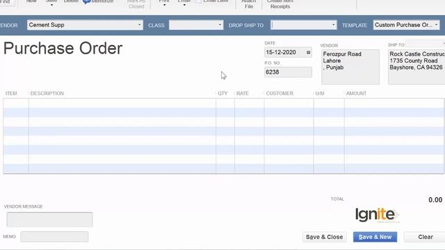 Inventory Management In QuickBooks Create a Purchase Order | #quickbooks | Courses By Digi Skills смотреть онлайн