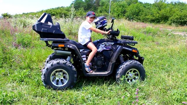 КВАДРОЦИКЛ АВАНТИС - первые 100 км пробега, выводы смотреть онлайн