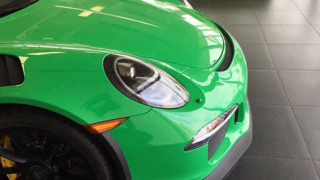 2016 "Signal Green" Porsche 911 GT3 RS смотреть онлайн