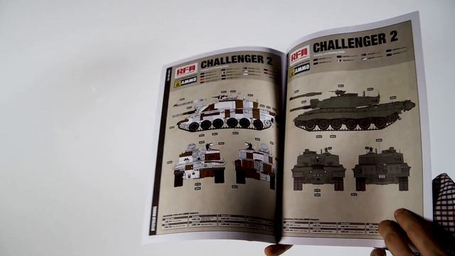 Сборная модель британский танк Challenger 2. Масштаб 1:35. Распаковка смотреть онлайн