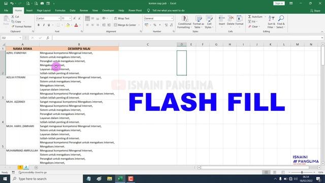 Tutorial Microsoft Excel | Cara Menormalkan Teks yang di Ketik dengan Alt Enter | Q&A смотреть онлайн