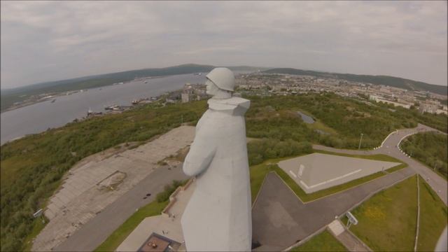 г. Мурманск Памятник Защитникам Заполярья «Алеша» смотреть онлайн