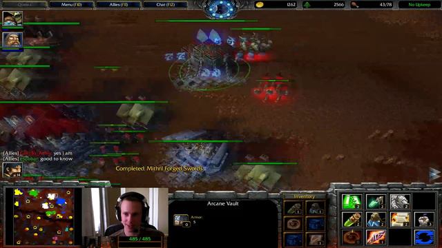 Warcraft 3 - Mass Militia смотреть онлайн