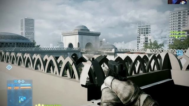 Battlefield 3-Выход за карту.Крепость Доня.Часть 1 смотреть онлайн