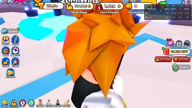 ЗРЯ Я ОТДАЛ ВСЕХ СВОИХ ПЕТОВ ЧИТЕРУ в АРМРЕСТЛИНГ СИМУЛЯТОР РОБЛОКС смотреть онлайн