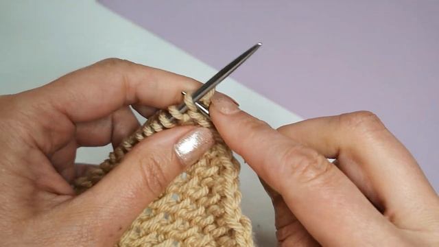 №193 Узор спицами Кольчуга для теплых вещей смотреть онлайн