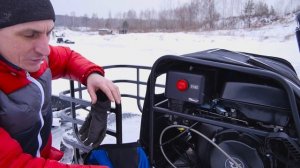 Мухтар 15 снегоход, мотобуксировщик 2018 года