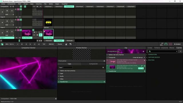 CAP 1, CURSO DE RESOLUME ARENA, PANTALLAS LED Y PROGRAMACION DE LUCES, MAPPING смотреть онлайн