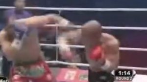 Самый офигенный бой! Кик боксинг! Смотреть всем!