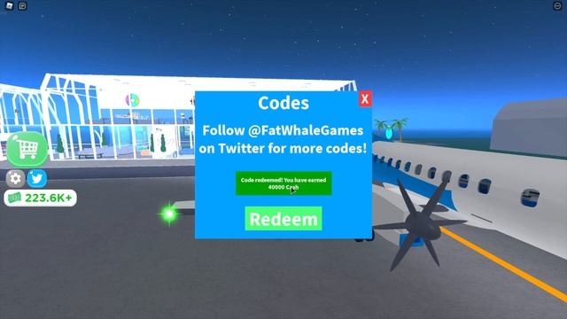 AIRPORT TYCOON CODES *ALL NEW + WORKING* 2020 | ROBLOX смотреть онлайн