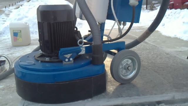 GPM-400 And SPEKTRIN Concrete Polishing #800