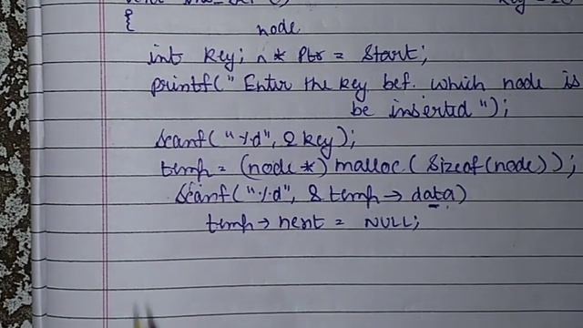 Insertion at any position Before a particular(specified) node. || Data structure. смотреть онлайн