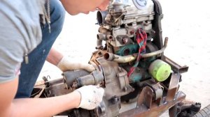 Полноприводная Классика с Блокировкой. Минитрактор своими руками #1