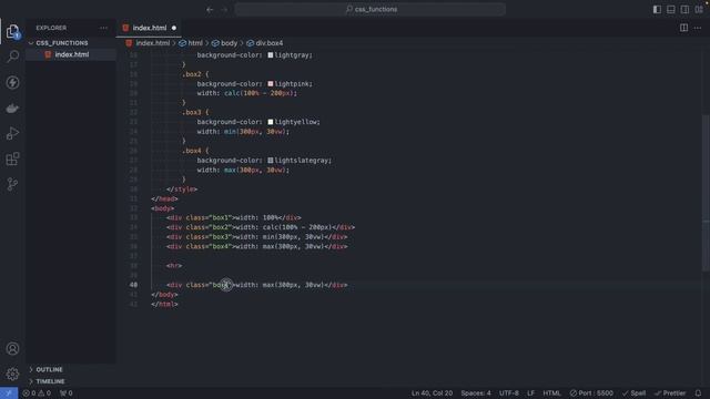 51. Frontender[1.0] Функции в CSS. Calc, Max, Min, Clamp смотреть онлайн