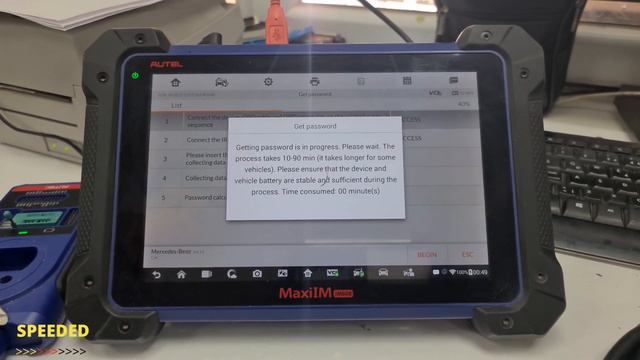 How to Get W209 / W211 Password with Goldcar Professional Mb Eıs Esl Testing Tool Using Autel IM608 смотреть онлайн
