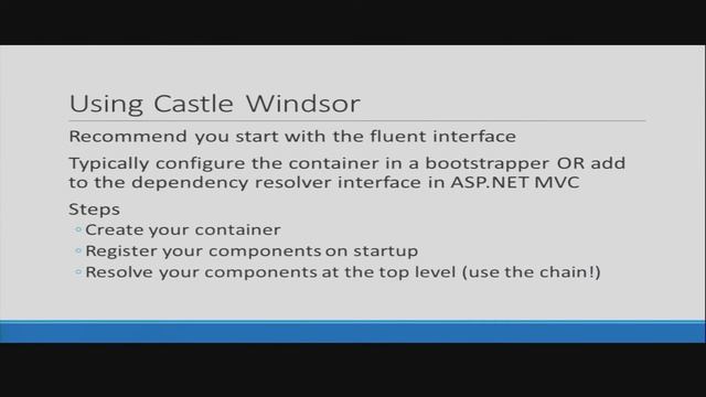 Fast App Dev using Dependency Injection, Code First EF, and SOLID Design — SVNUG Presentation 32 смотреть онлайн