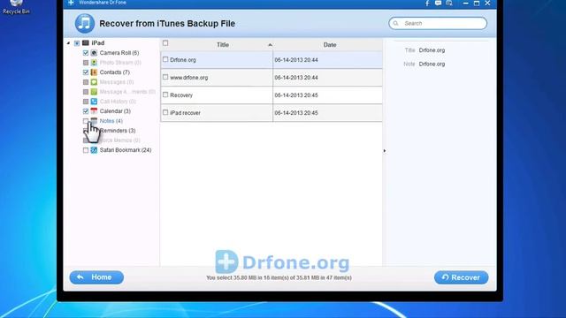 Dr.Fone for iPad 5: How to Recover Any Lost Data from iPad 5/4/3/2/1 iTunes Backup смотреть онлайн