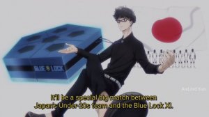 Blue Lock Episode 24 - Next Selections, Japan's U-20 Team vs Blue Lock XI