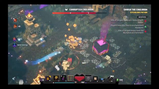 Minecraft dungeon смотреть онлайн