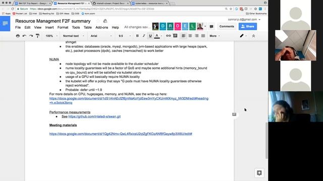 Kubernetes Resource Management WG 20170509 смотреть онлайн