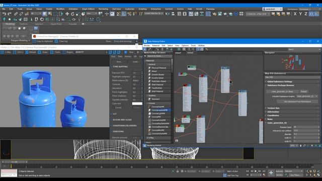Corona Material. Corona AO And Masks. Практическое занятие. Создание сложного материала в Corona