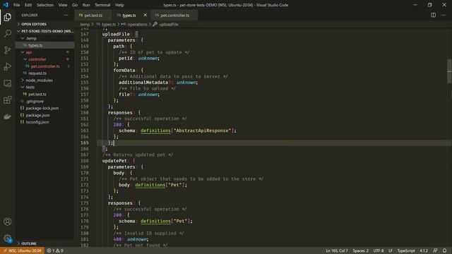 4. Types For Request And Response