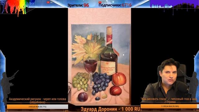 Как рисовать куб и шар, анализ картин №45 ► Академический рисунок смотреть онлайн