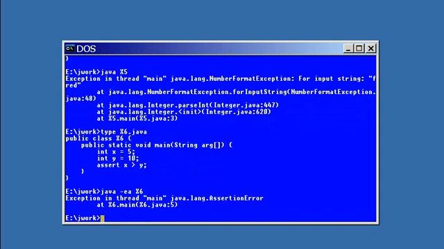 48.Java Certification-Chapter06.Flow Control-Lesson12.Some Specific Exceptions. смотреть онлайн