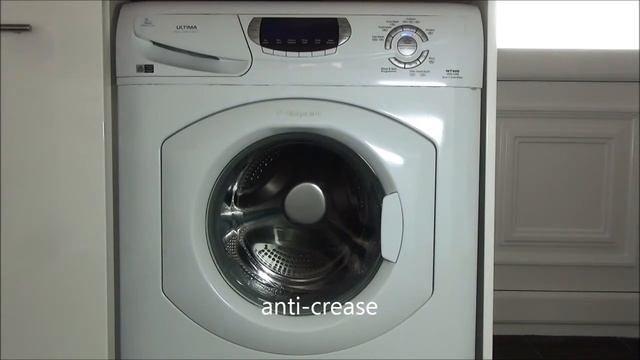 Hotpoint Ultima WT960 Washing Machine : Drum Cleaning Cycle