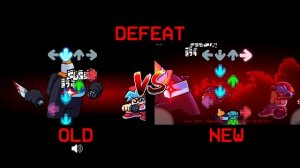 FNF': Vs Impostor V4 - Defeat (Old Vs New) (black impostor song old vs new comparison)